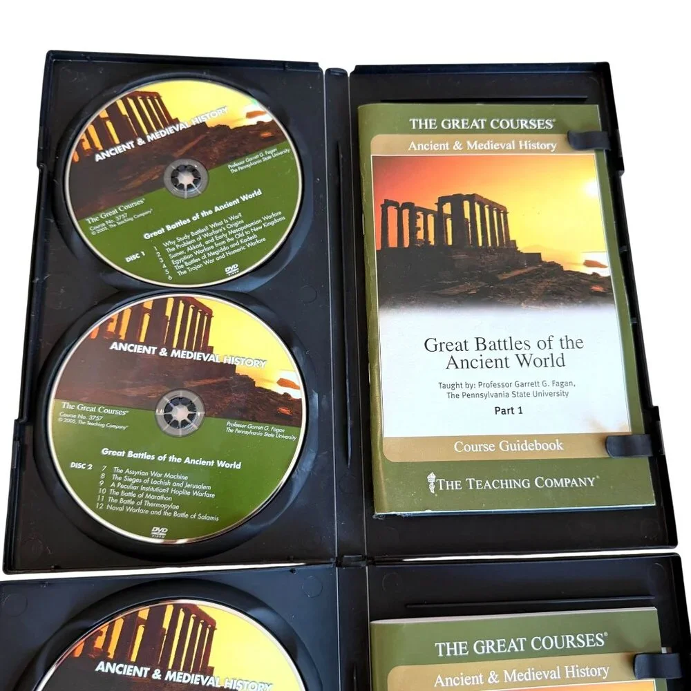 Great Courses Great Battles of the Ancient World DVDs Guidebook Garrett Fagan - Picture 4 of 5